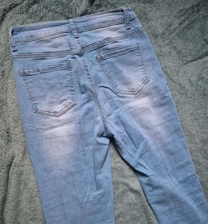 Jeans taille haute - Taille S/36 - photo numéro 5