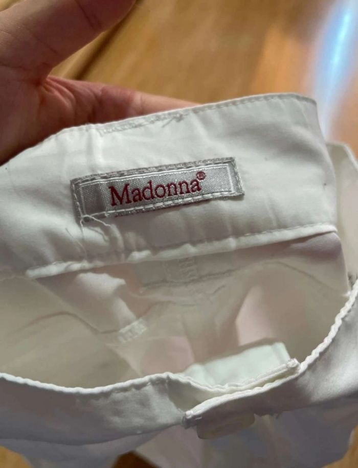 Capri blanc vintage madonna taille XS - photo numéro 6