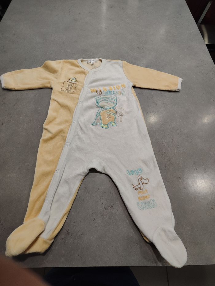 Lot de 4 pyjamas manches longues bébé garçon – Taille 12 mois - photo numéro 6