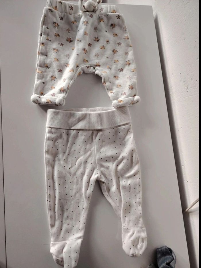 Lot de 2 pantalons 3 mois