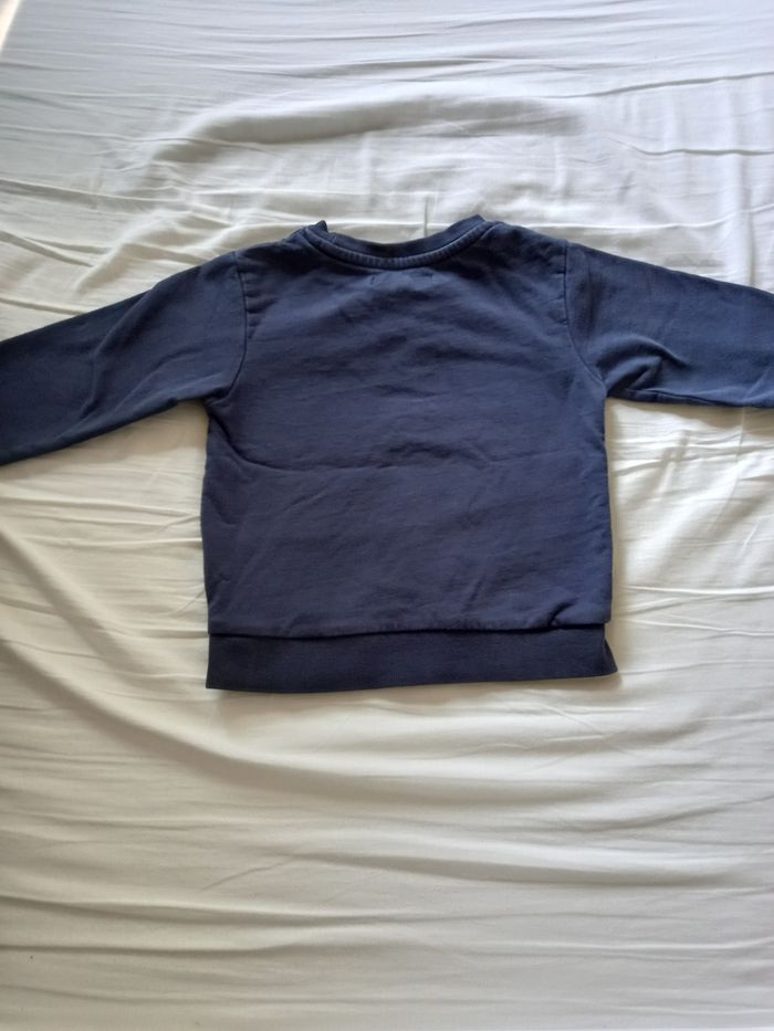Sweat garcon bleu  3 ans - photo numéro 3