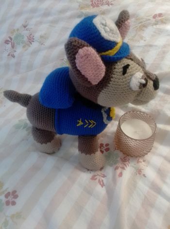 Peluche pat patrouille tricoté