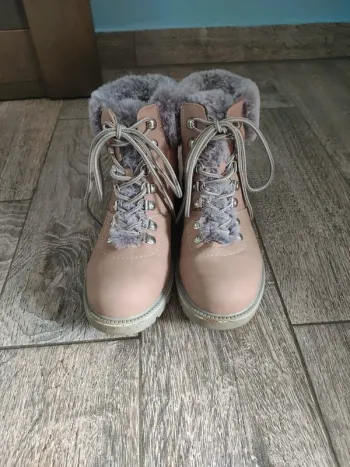Chaussures avec fourrure