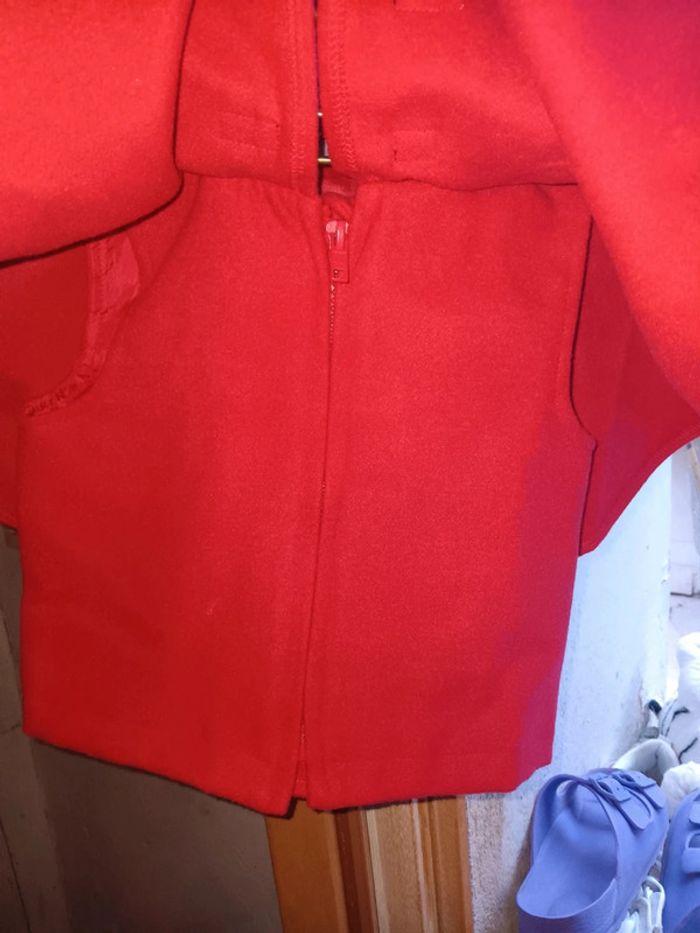 Manteau à cape et capuche 9mois kiabi - photo numéro 2