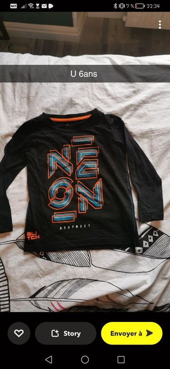 T-shirt manche longue sweet pull