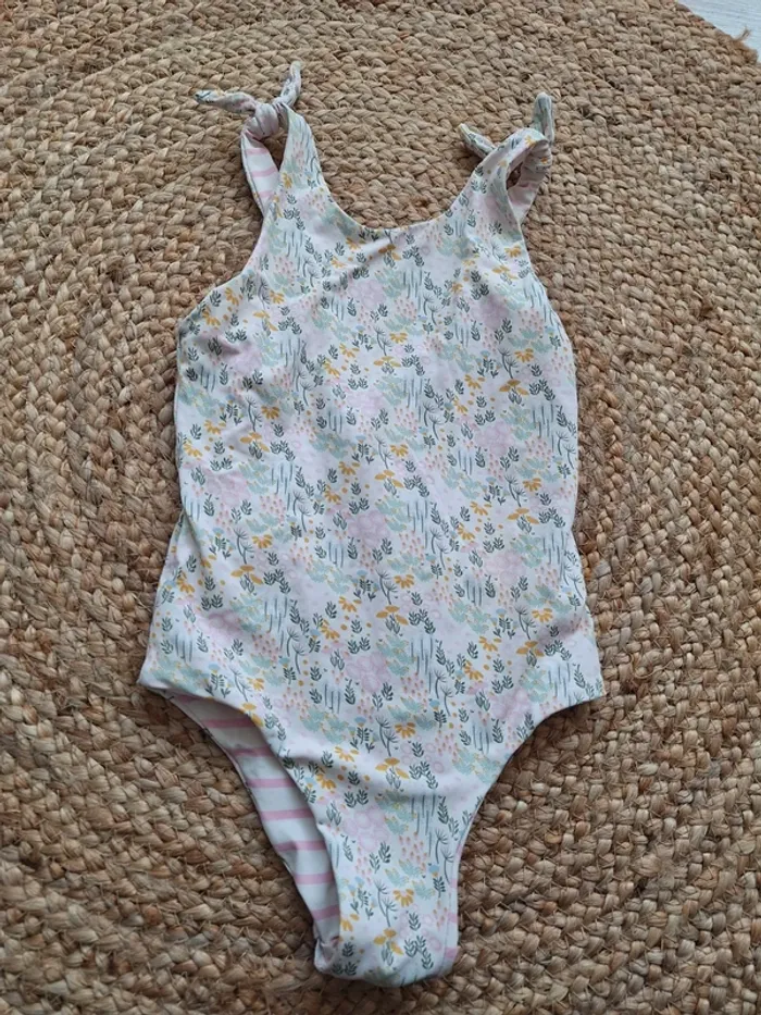 Maillot de bain réversible 1 pièce TAO 8 ans - photo numéro 2