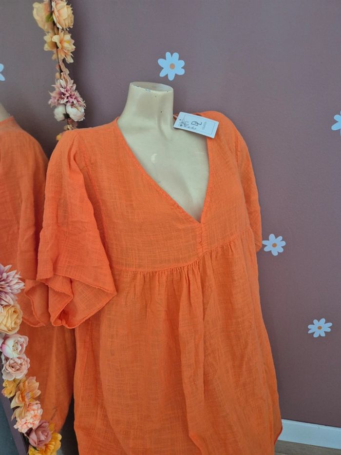 Robe légère orange - photo numéro 2