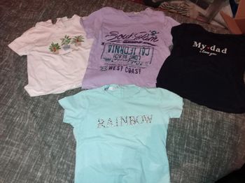 Lot de 4 t-shirt 12 mois