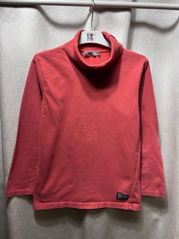 Sous pull orange 10 ans tape à l’œil