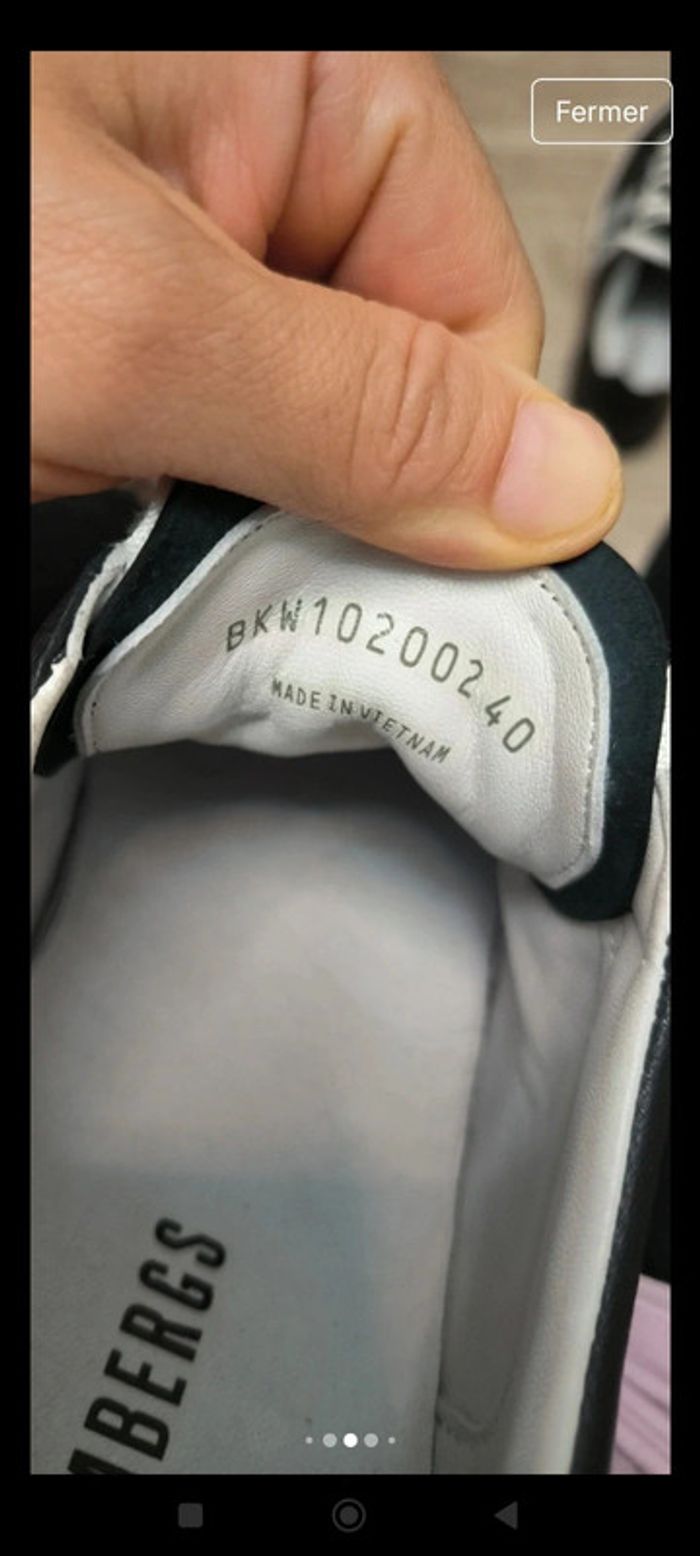 Sneakers à lacets bikkembergs en parfait état - photo numéro 8