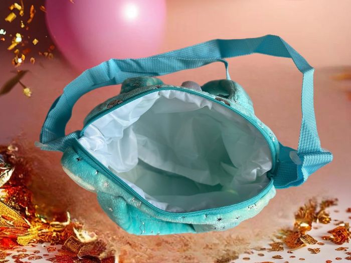 Sac bandoulière licorne bleu - photo numéro 4
