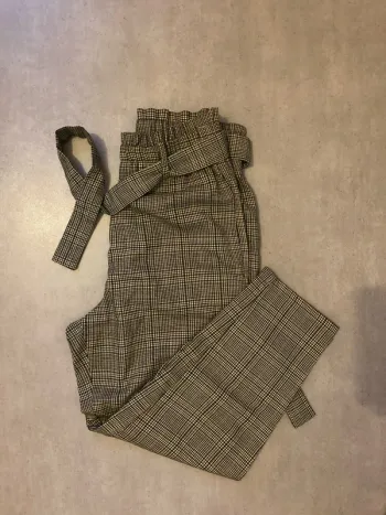 Pantalon à carreaux Vila