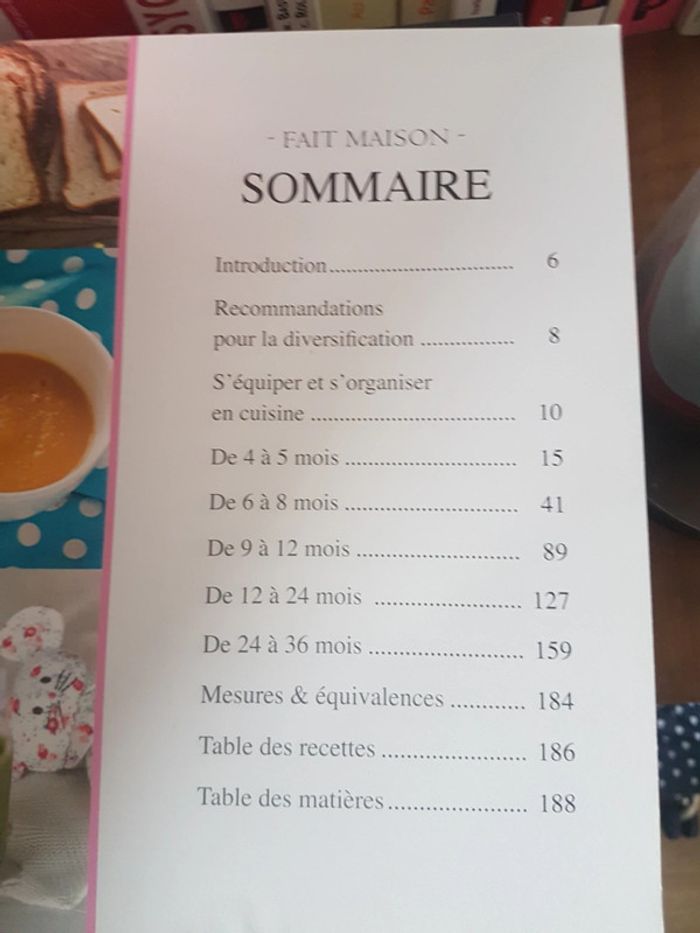 Livre de recettes pour bébé - photo numéro 3
