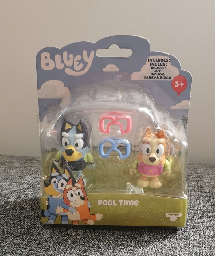 Bluey Figurines Piscine / Pool time neuf jms ouvert - photo numéro 4