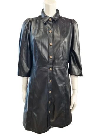 Robe simili cuir gap