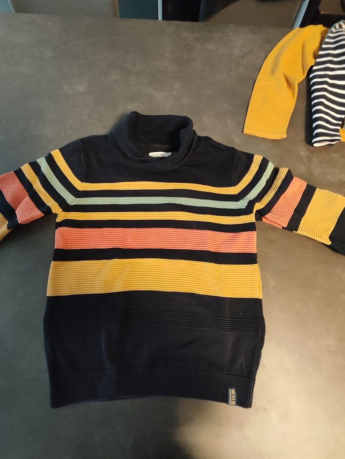 Lot de 4 pulls chauds enfant garçon – Taille 8 ans - photo numéro 2