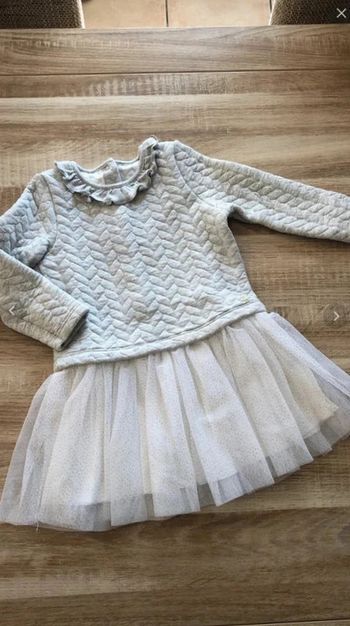 Robe petit bateau bi-matière
