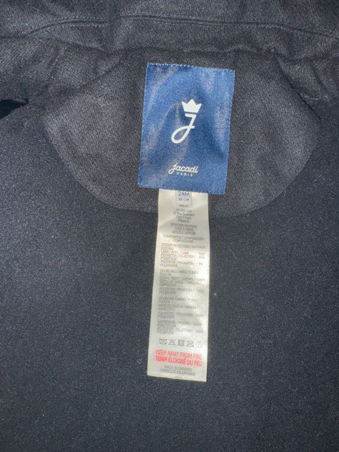Caban chaud Jacadi  24 mois Valeur 129 euros - photo numéro 4
