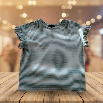 T-shirt Bonobo - Maille Bouclette Rayée & Volants