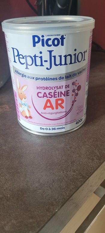 Lait picot AR allergie protéines lait de vache neuf