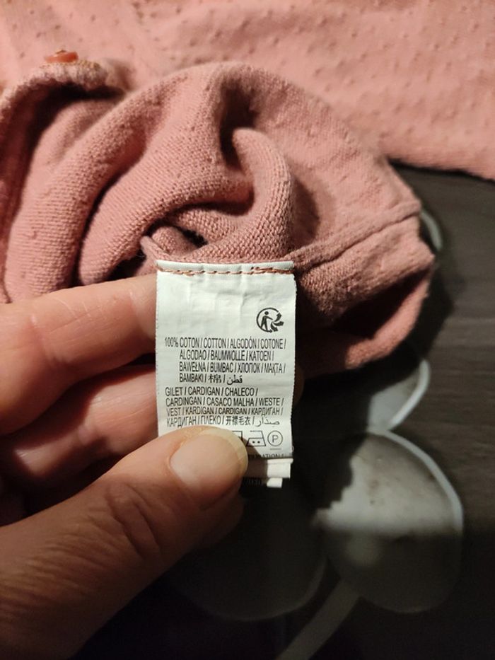 Gilet fille 18 mois kiabi - photo numéro 4