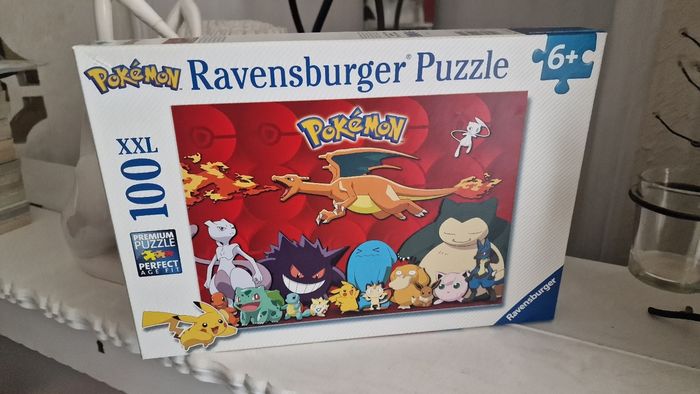 Puzzle 100 pieces pokemon dracaufeu