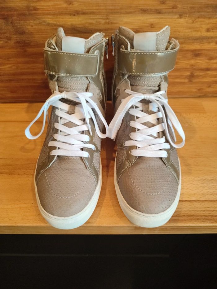 Kazuyuki kumagai  cuir et daim taille 41 - photo numéro 3