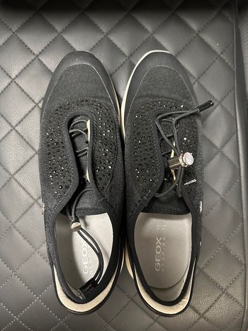 Geox noir brillant