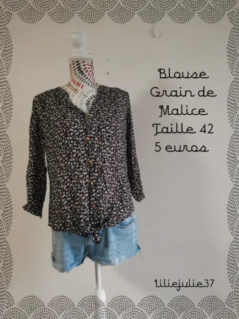 Blouse Grain de malice taille 42