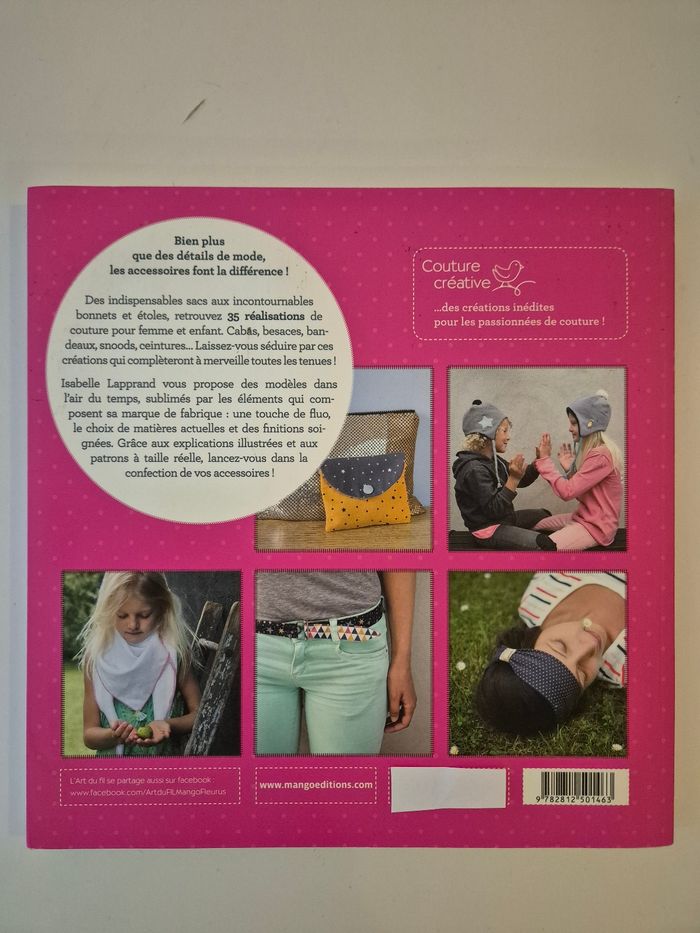 Livre coutures accessoires - photo numéro 2