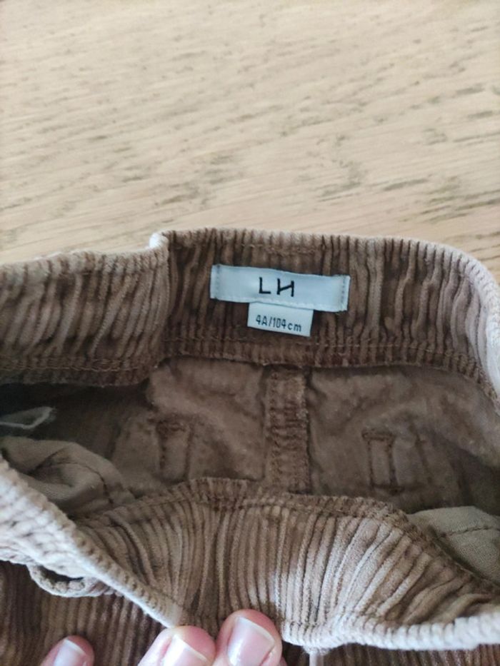 Pantalon velours 4 ans - photo numéro 2
