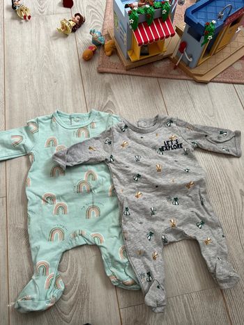 Pyjama été bébé taille 1 mois Kiabi