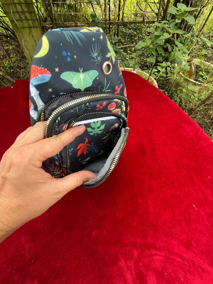 Mini sac à dos féérique – thème forêt enchantée & champignons d’automne - photo numéro 13
