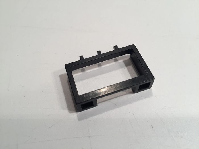 Support de toit avec charnière 1x4x2 noir 4214 pièce détachée lego #A14 - photo numéro 2