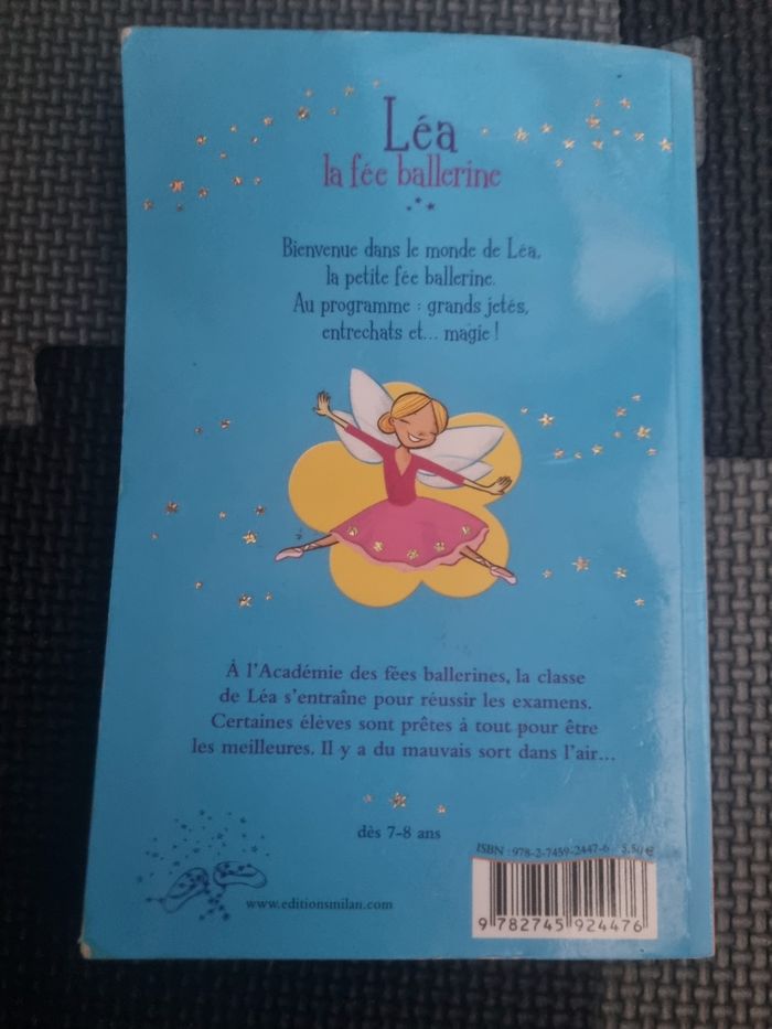 Petit roman Léa la fée ballerine : Répétition ensorcelé dès 7-8ans - photo numéro 2