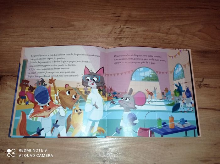 Livre album enfant Mac Do, Les épreuves d'escrime, Hachette Jeunesse NEUF - photo numéro 2