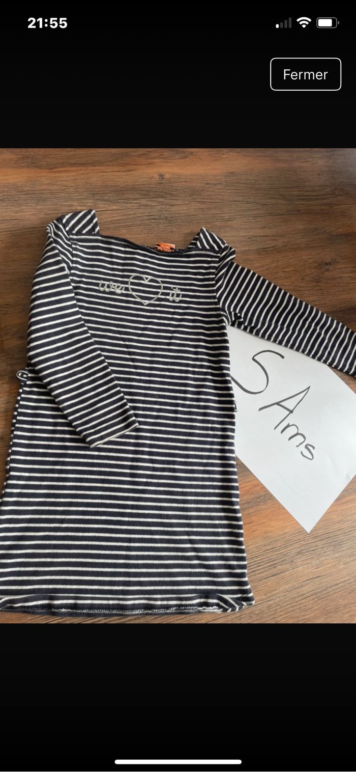 Robe marinière