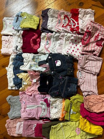 Lot vêtements 6 mois fille