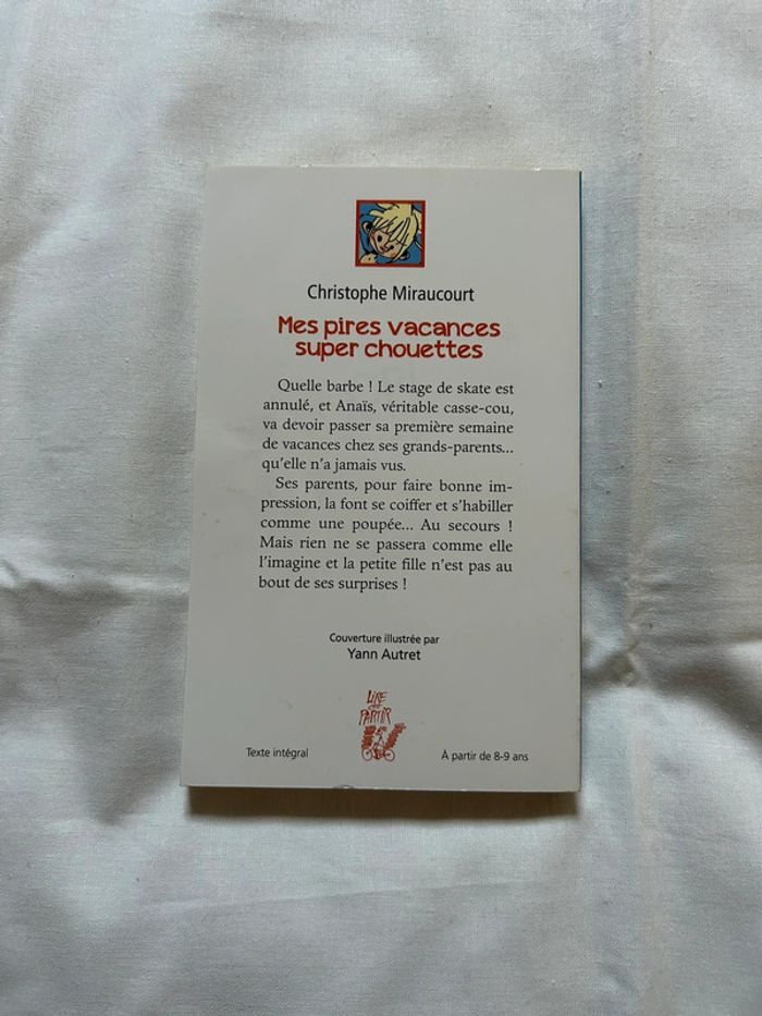 Livre Mes pires vacances super chouettes - photo numéro 2