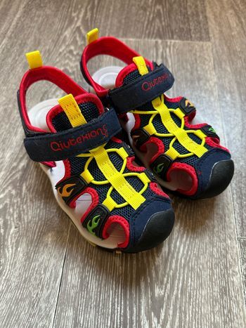 sandales de randonnée à scratch