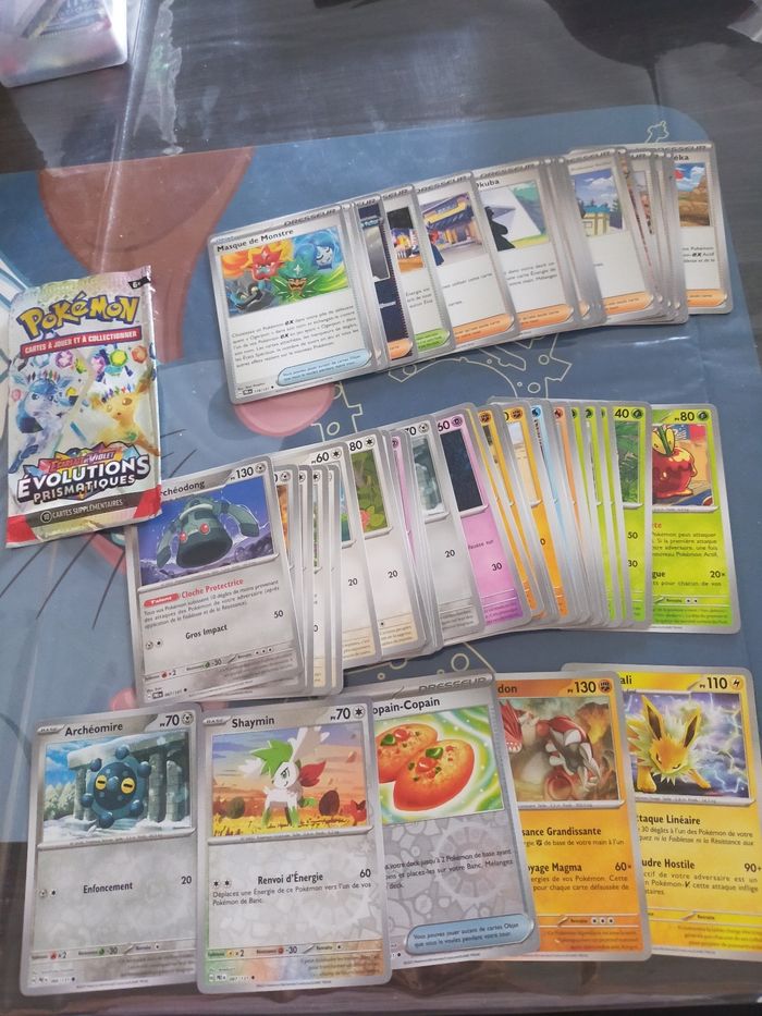 Carte pokémon évolution prismatique