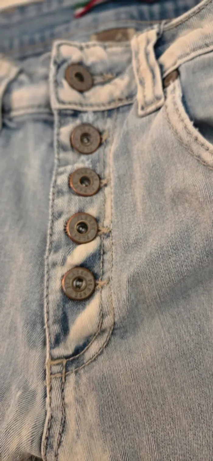 Short en jean Please – Vintage Chic - photo numéro 6