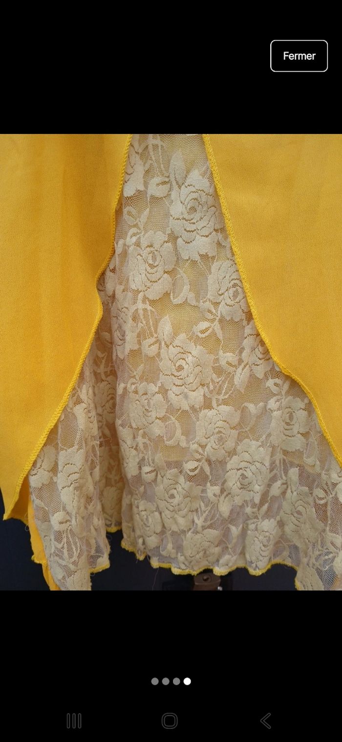 Haut jaune - photo numéro 4