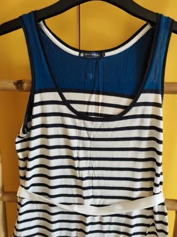 Robe longue jersey Petit Bateau