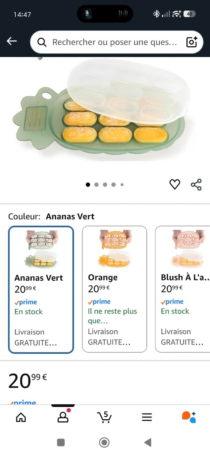 Plateau de congélation pour tétine grignoteuse - photo numéro 2