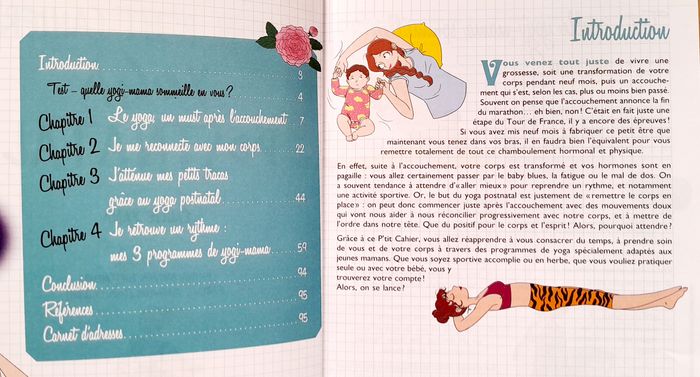 mon p'tit cahier Yoga postnatal - Emilie Yana - photo numéro 4
