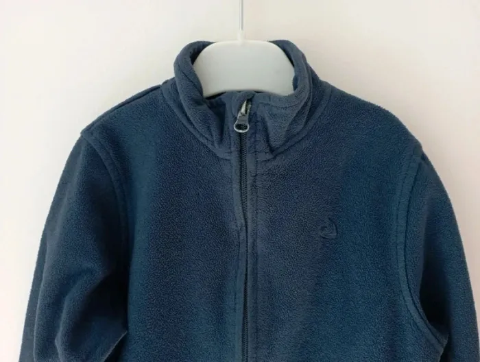 Veste polaire bleu marine 4-5 ans Tex - photo numéro 3