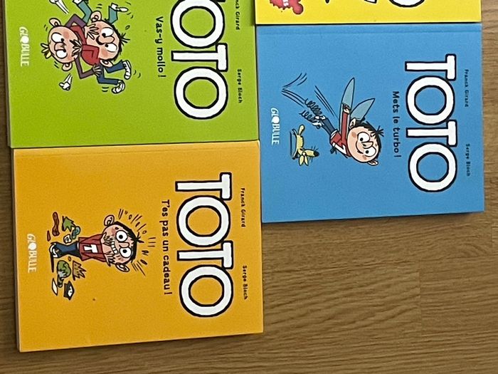 Lot 5 livres bd Toto - photo numéro 3