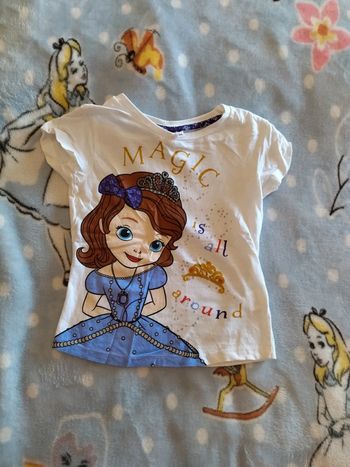T-shirt disney sofia 3 ans