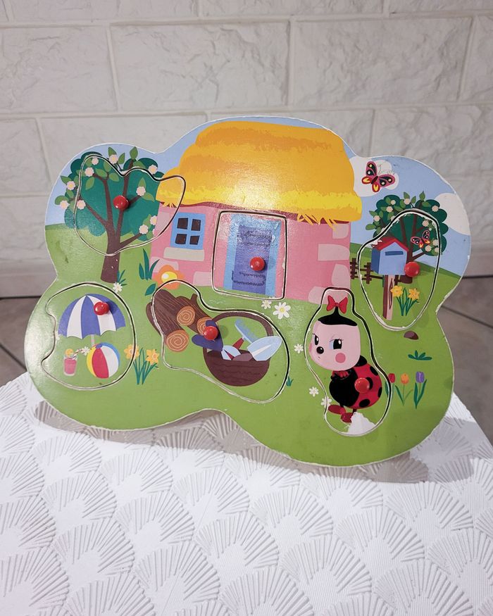 Puzzle en bois Drôles de petites bêtes